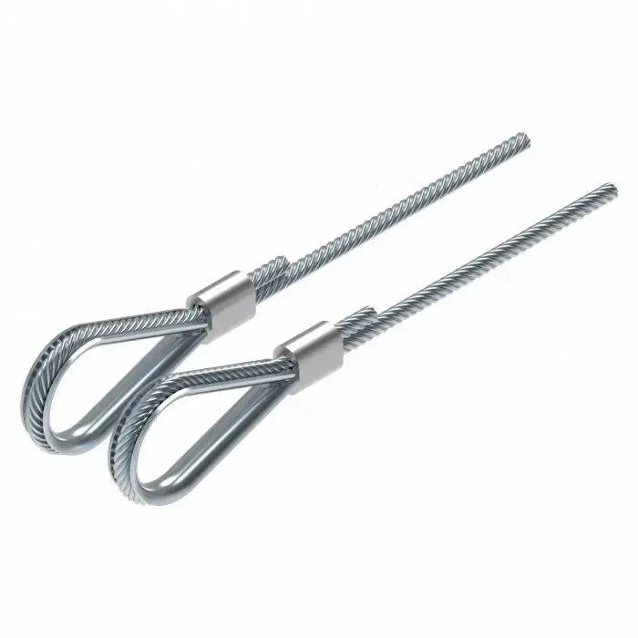 Gerissenes câble acier sur un porte sectionnelle avec galets de guidage, support de galet et Seilführung als cause pour Torstörung et Reparaturbedarf