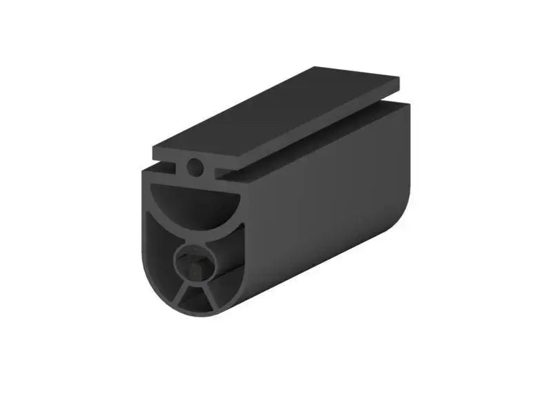 sécurité de bord de fermeture sur un porte industrielle avec capteur optique et 8k2-Sicherheitsleiste zur sicheren Torüberwachung