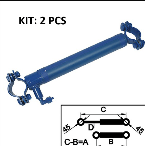 Hafa Hydraulikzylinder Überladebrücke Set