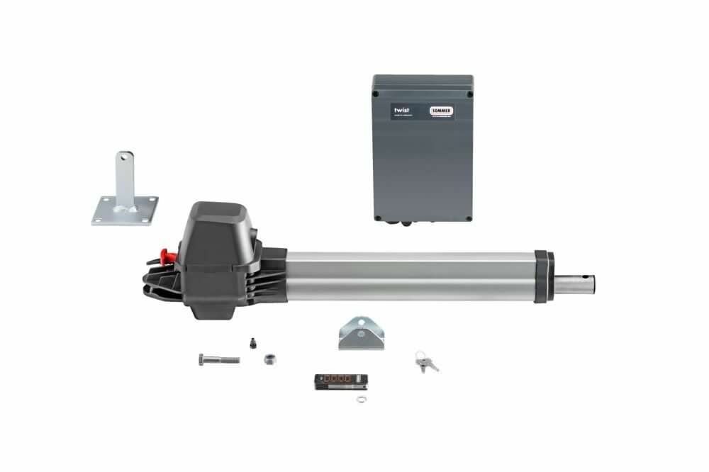 Einflügeliger Drehtorantrieb für Hofeinfahrten