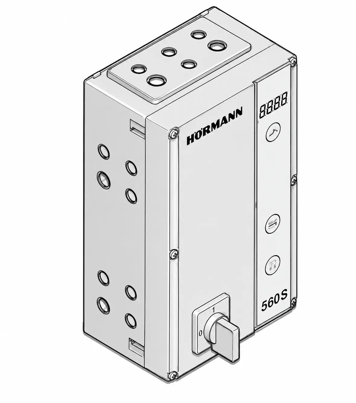 Hörmann 560 S Klappkeil et Shelter Kombisteuerung