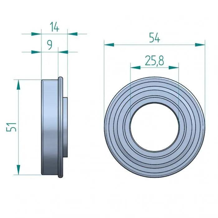 Kugellager 1" Zoll - Tormeister24Kugellager 1" Zoll