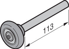 galet de guidage Typ K (Kugellager)