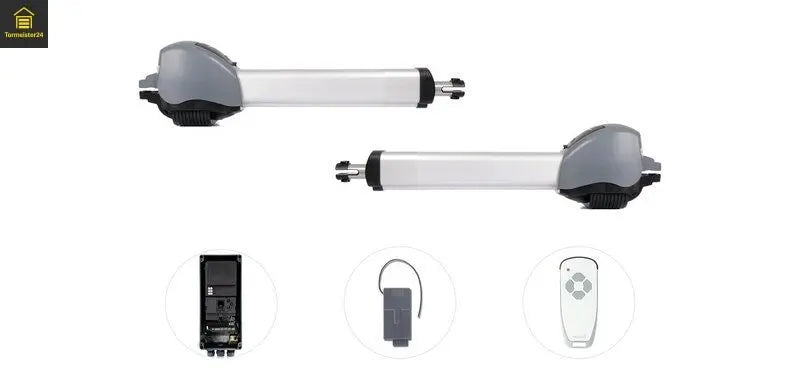 Marantec Set für 2-flügelige Drehtore bis 2,5 m inkl. 1 x Handsender Tormeister24 Drehtorantriebe