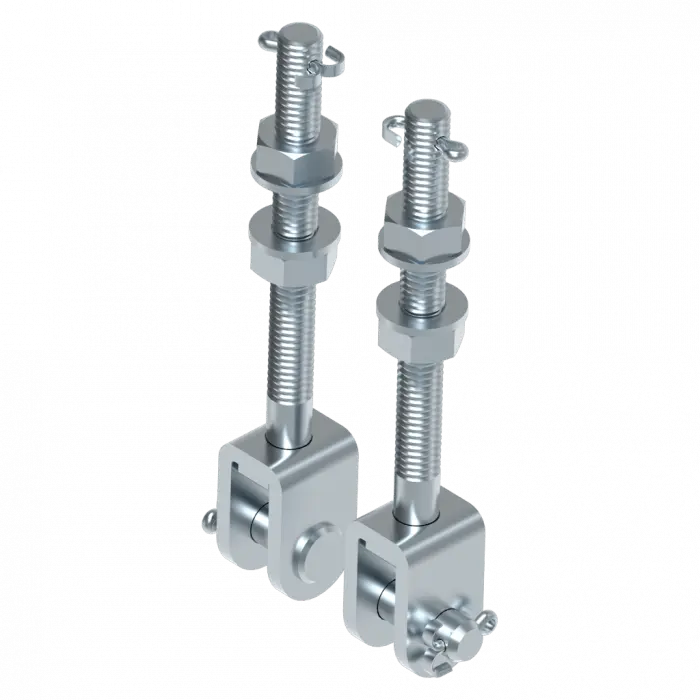 Seilbefestigungsatz Alu Bodenkonsole Schweighöfer Tore