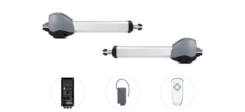 Marantec Set für 2-flügelige Drehtore bis 2,5 m inkl. 1 x Handsender Tormeister24 Drehtorantriebe