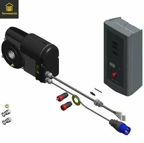 Normstahl IDO7 2H C700 motorisation de porte industrielle sur un Crawford- ou Normstahl-porte sectionnelle avec C700-commande, Soft-Start, Soft-Stop et accessoires von Tormeister24.