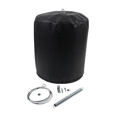 Torabdichtung Eckkissen rund 450 mm