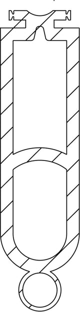 Marantec F-Profil P6 – Torabschlussprofil 25x90 mm, 25 m Tormeister24 Schließkantensicherungen