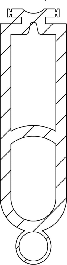 Marantec F-Profil P6 – Torabschlussprofil 25x90 mm, 25 m Tormeister24 Schließkantensicherungen