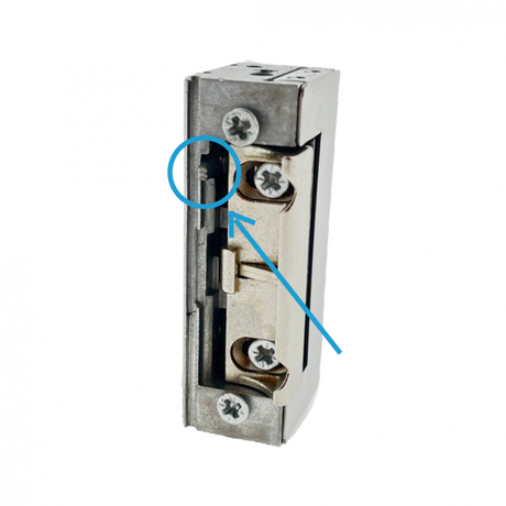 Elektrisches Türschloss 12–24 V NC inkl. Rückplatte – Fail-Safe Türöffner für Zugangssysteme Tormeister24 Codeschloss