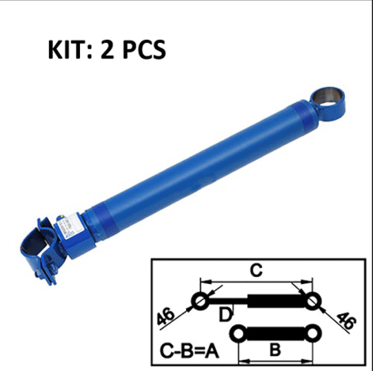 Crawford Hydraulikzylinder Überladebrücke Plateau 255 mm