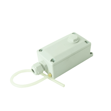 DW-Schalter mit Gehäuse für Druckwellensysteme

Druckwellenschalter zur Torabsicherung

Auswerteeinheit für Sicherheitsleiste an Toranlagen

DW-Schalter für Sektional- und Industrietore