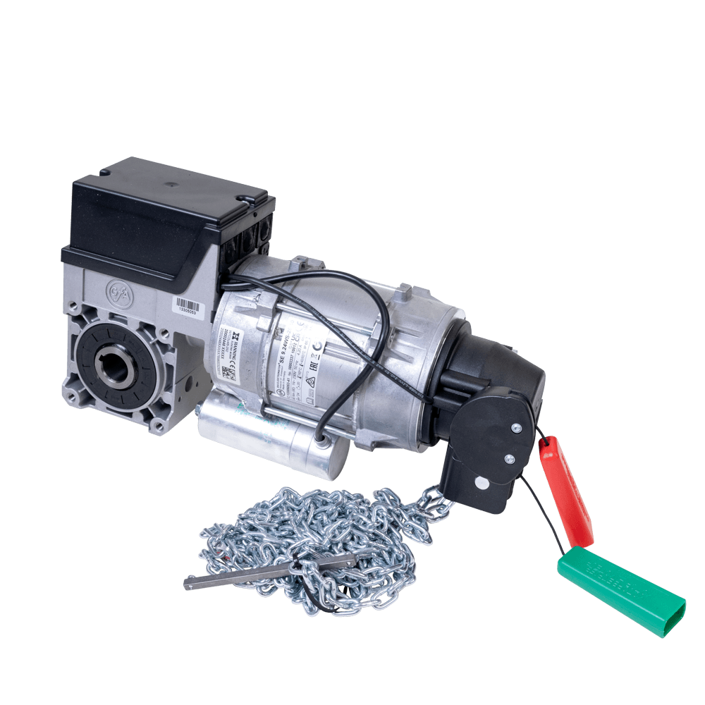 GfA Antrieb 90 Nm 230 V mit Nothandkette