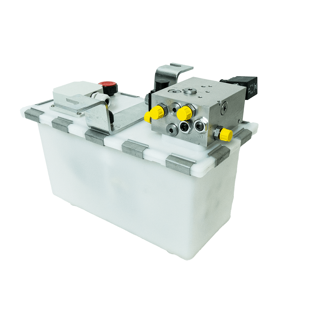 Hydraulikaggregat Teleskoplippe 2 Ventile