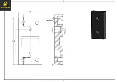Rampenpuffer für Überladebrücken Industrie