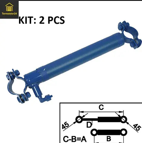 Crawford Hydraulikzylinder Überladebrücke Plateau 255 mm