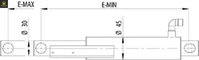 Hafa Hydraulikzylinder Ventil für Verladebrücke