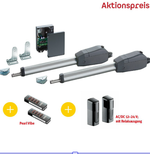 Drehtorantrieb twist 350 Set 2-flügelig – SOMMER / Triebenbacher Tormeister24 Drehtorantriebe