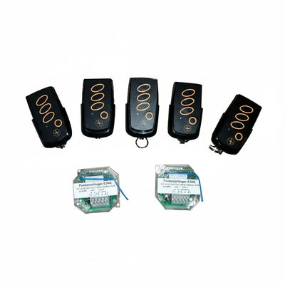 Frequenz émetteur portatif kit 868 MHz – 5 émetteur portatif + 2 récepteur pour tous Torarten Tormeister24 émetteur portatif