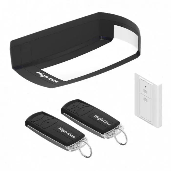 Lieferumfang: Garagentor, Antrieb, Handsender, Wandschalter, Montagezubehör.