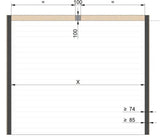 Sektionaltor Satin Plano RAL 7016 Anthrazitgrau mit Garagentorantrieb - Hochwertiges Garagentor - Tormeister24Sektionaltor Satin Plano RAL 7016 Anthrazitgrau mit Garagentorantrieb - Hochwertiges Garagentor