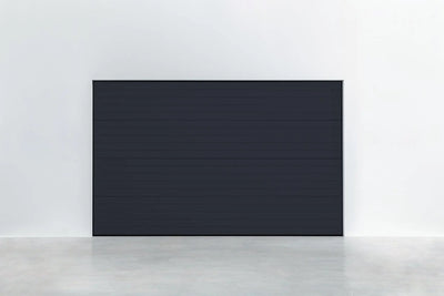 porte de garage Stucco Colore Tiefschwarz – moderne porte de garage avec dekorativer Stucco-surface, ideal pour jedes Zuhause, hohe Isolierung et Sicherheit.