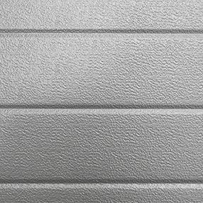 porte sectionnelle Stucco Colore RAL 9006 Weißaluminium avec motorisation de porte de garage - de haute qualité porte de garage - Tormeister24Sektionaltor Stucco Colore RAL 9006 Weißaluminium avec motorisation de porte de garage - de haute qualité porte de garage