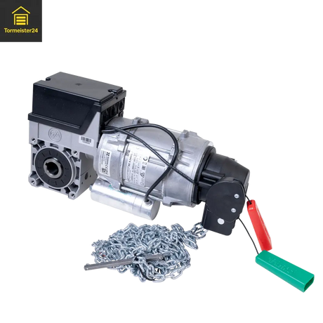 GfA Antrieb 90 Nm 230 V mit Nothandkette