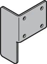 pièce d’appui, ferrure SN, SL, Droite