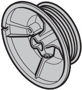 Seiltrommel, Beschlag H, links

