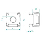 Käfigmutter M6 Schweighöfer Tore