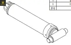 Loading Systems Lift Hydraulikzylinder 70 mm