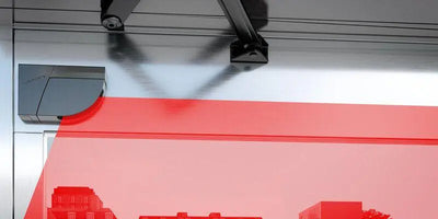 Marantec LZR-FLATSCAN SW Laserscanner für Flügeltüren und Falttore, 2er-Set Marantec