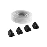 Marantec PROFT8 Transparentes Gummiprofil mit Endkappen, 2x 8 m, kürzbar Marantec