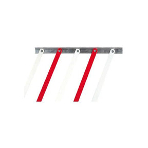 Marantec SKIRT2 Unterhang in Rot/Weiß, 1,7 m lang, bis max. 6 m Sperrbreite Marantec