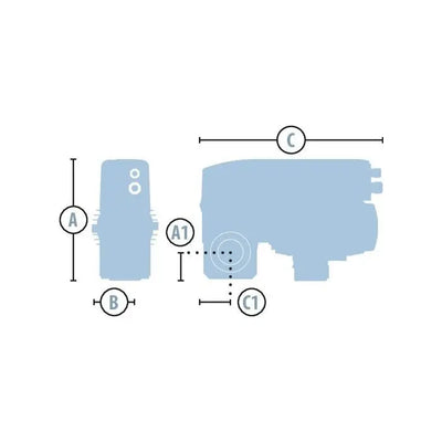 Marantec STA 1-10-30 FU-I E-KE AWG 25,4 mm – motorisation de porte sectionnelle-kit avec CS 320 FU-I Tormeister24 Sektionaltorantriebe