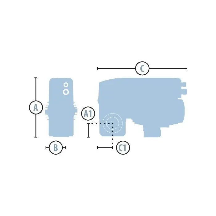 Marantec STA 1-10-30 FU-I E-KE AWG 25,4 mm – motorisation de porte sectionnelle-kit avec CS 320 FU-I Tormeister24 Sektionaltorantriebe