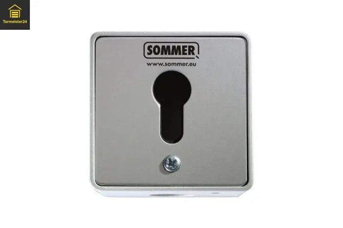 SOMMER Schlüsseltaster Aufputz – 1-Kontakt, ohne Zylinder Tormeister24 Handsender