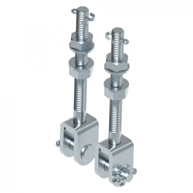 Seilbefestigungsatz Alu Bodenkonsole Schweighöfer Tore