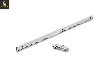 Stahl-Zahnstange 1 m verzinkt Modul 4